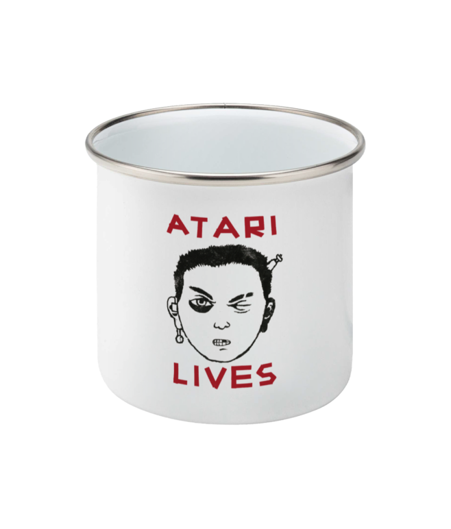 Atari Lives Enamel Mug